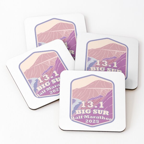Item preview, Big Sur Half Marathon – 13.1 – 2025 designed and sold by Moritz Schwäble.
