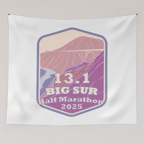 Item preview, Big Sur Half Marathon – 13.1 – 2025 designed and sold by Moritz Schwäble.