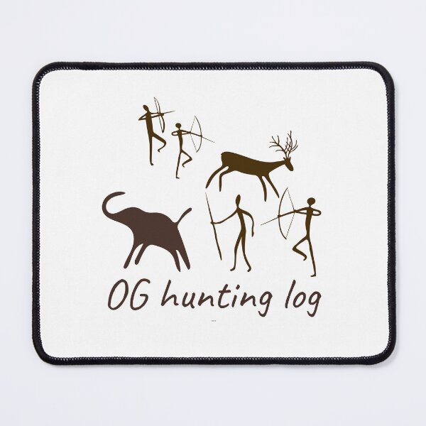 Item preview, OG Hunting Log: Ancient Cave Painting designed and sold by ToxiCool.