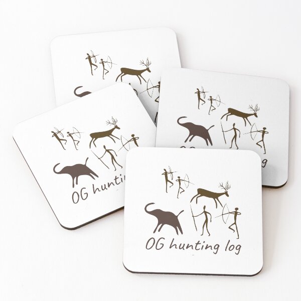 Item preview, OG Hunting Log: Ancient Cave Painting designed and sold by ToxiCool.