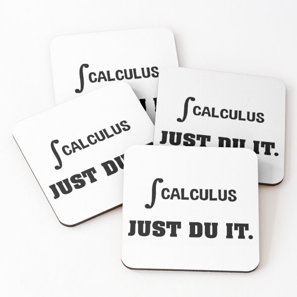 Item preview, Just Du It - Integration and Derivation Calculus Humor designed and sold by ScienceCorner.