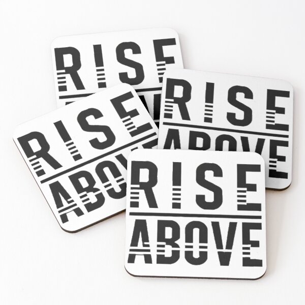 Item preview, Rise Above - Empowerment Typography designed and sold by GeniusCorner.