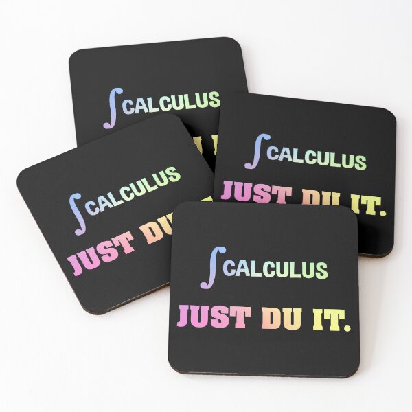 Item preview, Just Du It - Integration and Derivation Calculus Humor designed and sold by ScienceCorner.