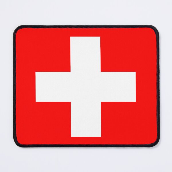 Item preview, Flag of Switzerland  designed and sold by TinaJostDesigns.