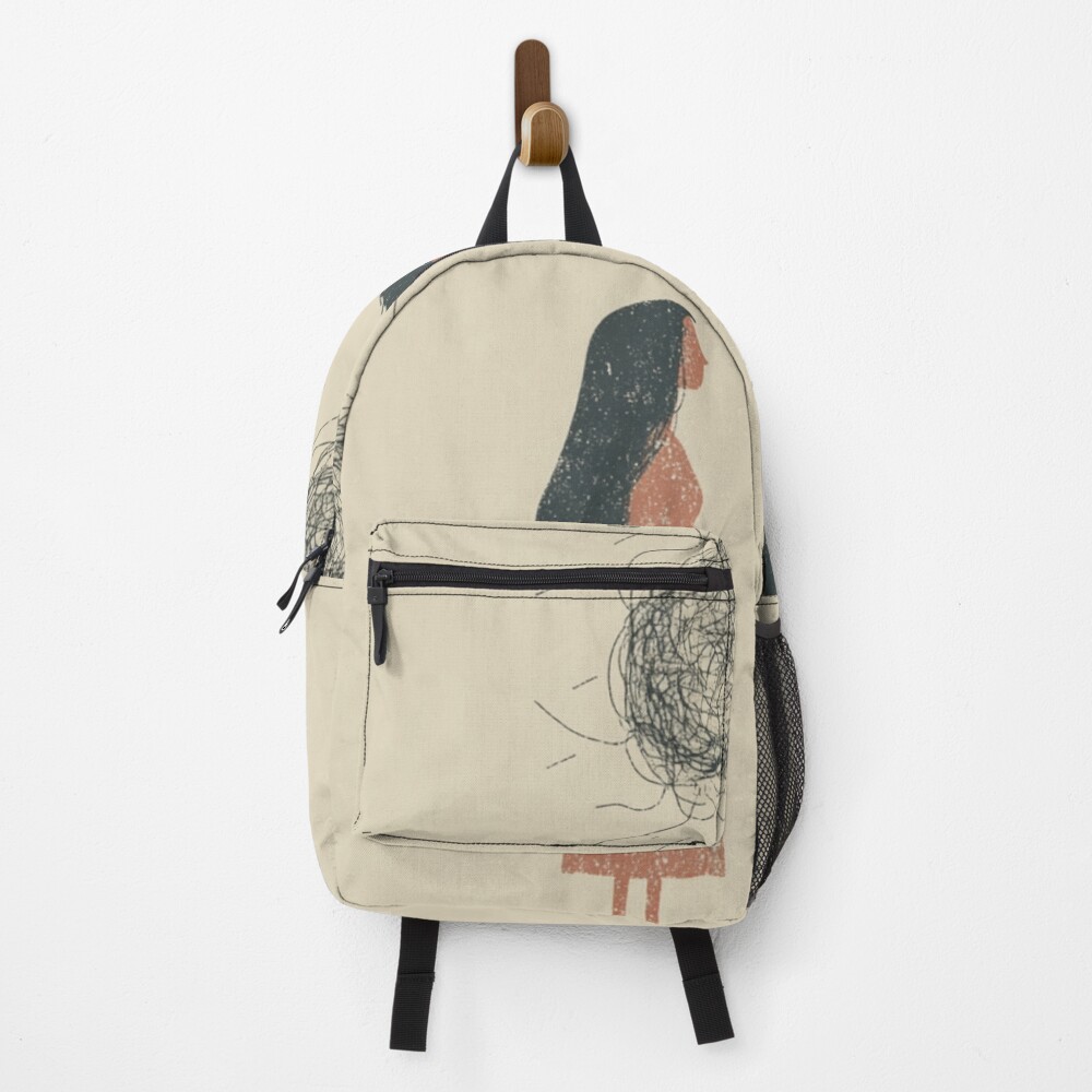 Item preview, Backpack designed and sold by patternshoprad.
