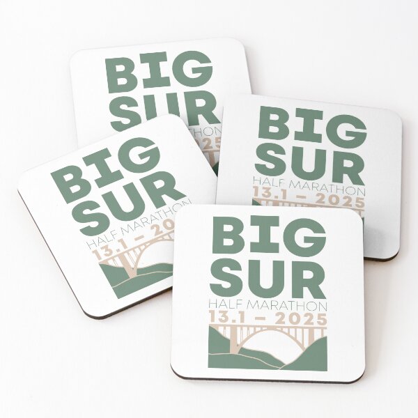 Item preview, Big Sur Half Marathon – 13.1 – 2025 designed and sold by Moritz Schwäble.