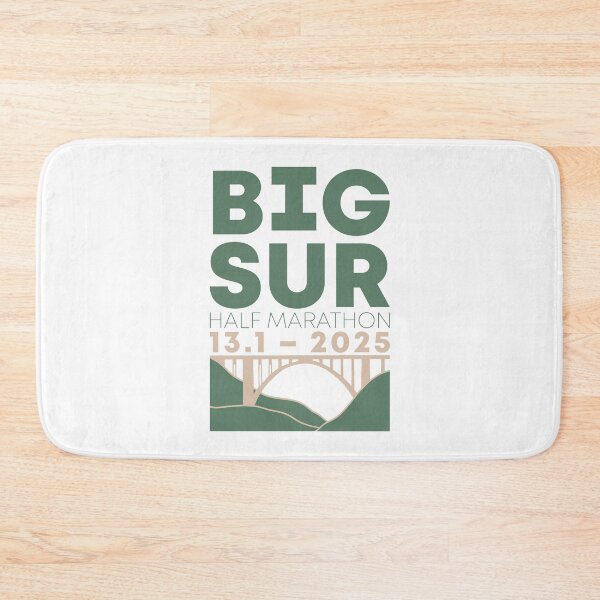 Item preview, Big Sur Half Marathon – 13.1 – 2025 designed and sold by Moritz Schwäble.
