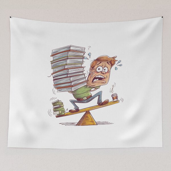 Item preview, Work Life Imbalance designed and sold by Mateusz Majcherek.