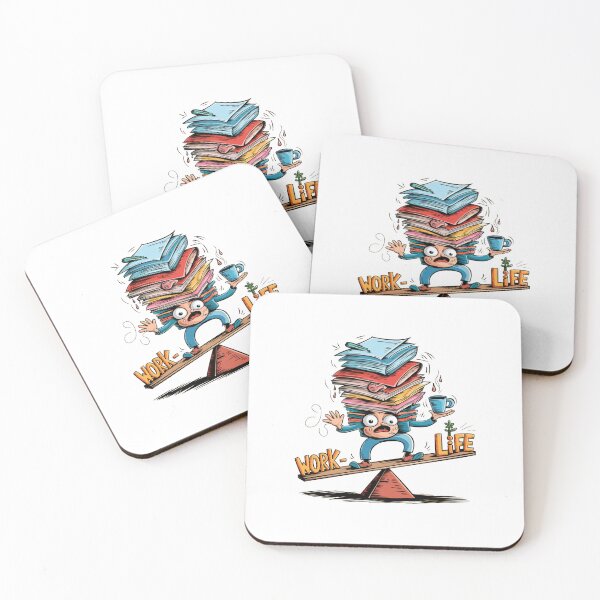 Item preview, Work Life Imbalance designed and sold by Mateusz Majcherek.