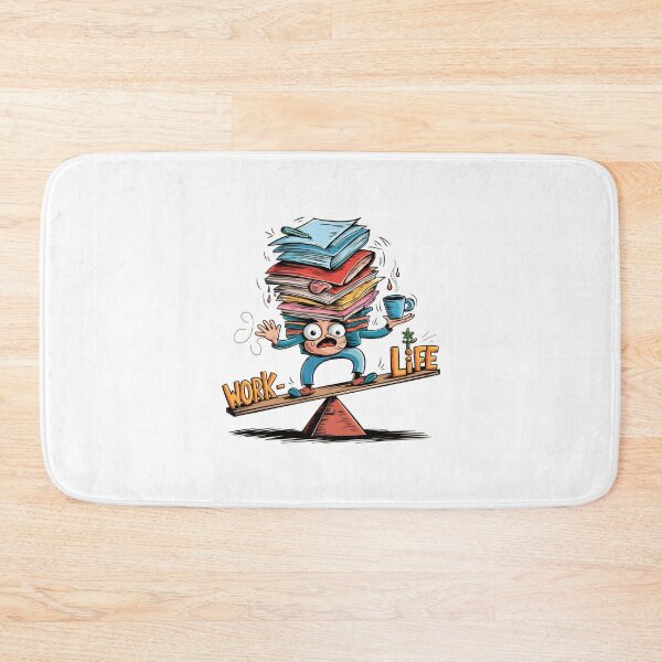 Item preview, Work Life Imbalance designed and sold by Mateusz Majcherek.