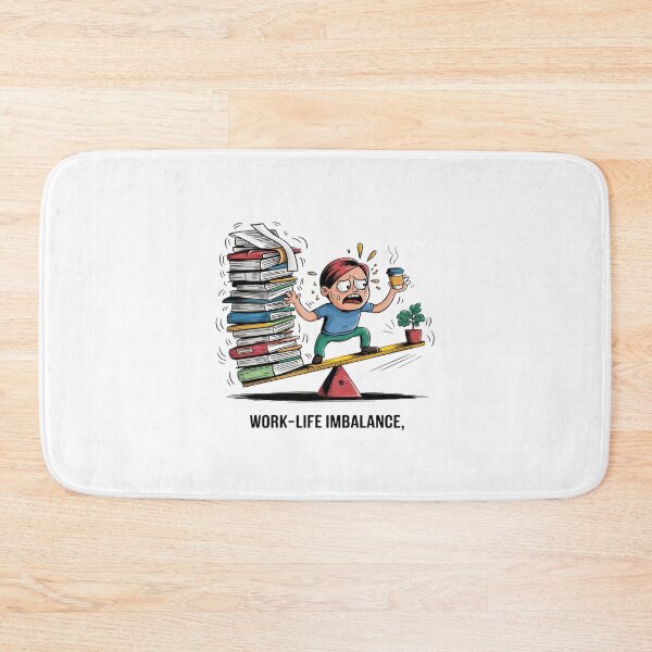 Item preview, Work Life Imbalance designed and sold by Mateusz Majcherek.