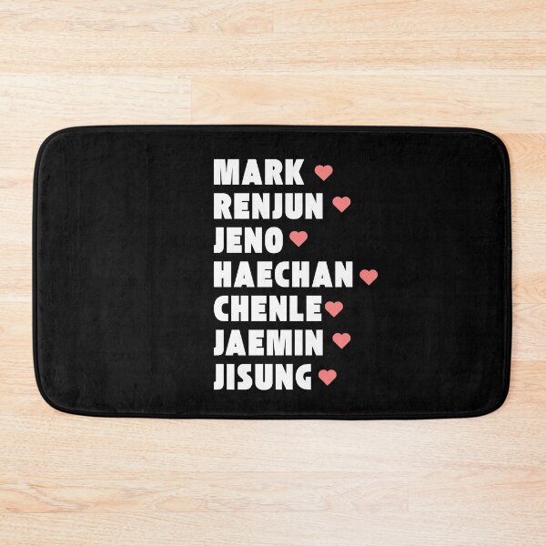 Item preview, NCT DREAM with Member Names Kpop Group Design  designed and sold by AJUNICE STUDIO.