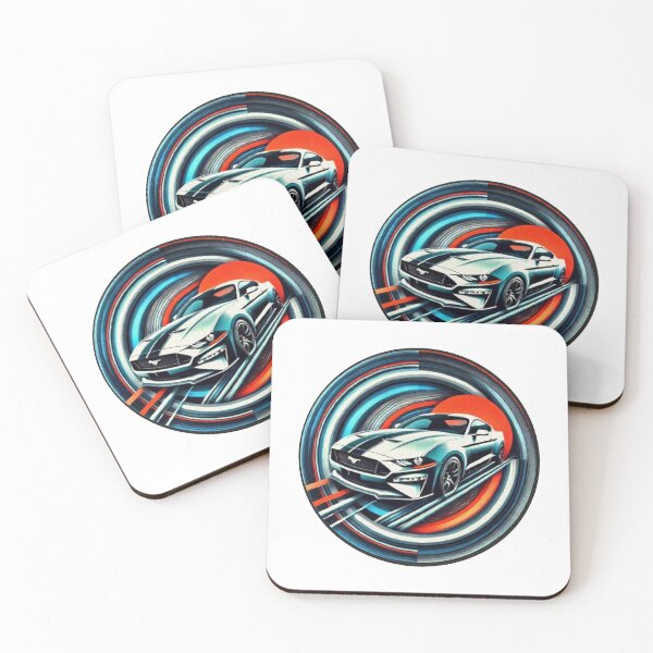 Item preview, Ford Mustang Racing Flags Ford Motor Cars designed and sold by Creat-Des.