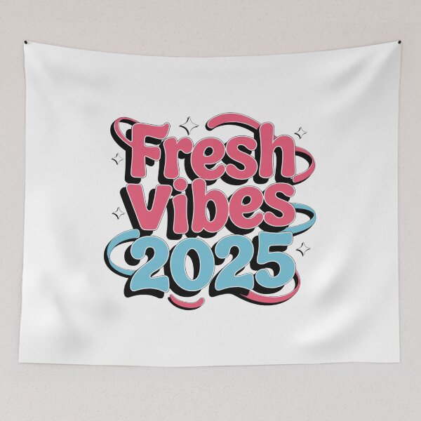 Item preview, Fresh Vibes 2025 designed and sold by beckabbooart.