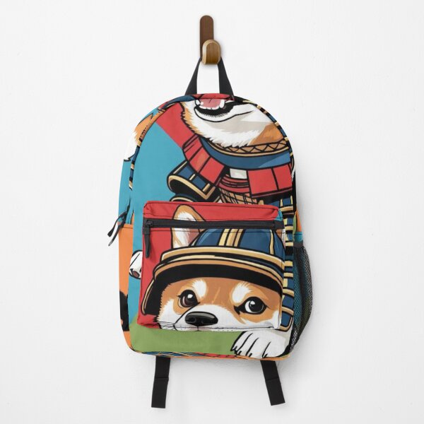 Item preview, Samurai Dog in Armor - Adorable Warrior Dog Art designed and sold by ArtsyWishesShop.