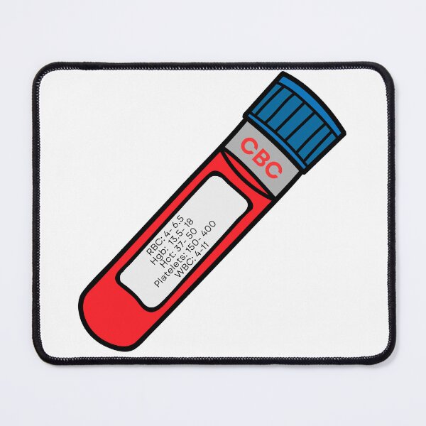 Item preview, CBC normal values designed and sold by Practical Stickers.