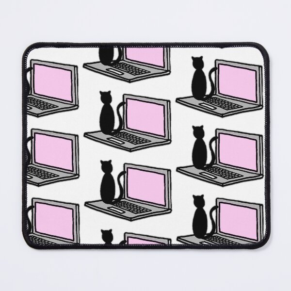 Item preview, Cat sat on laptop designed and sold by rosacooper.