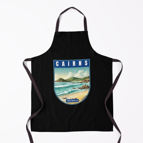 Item preview, Cairns in Queensland Australia Art Travel Badge designed and sold by MaateoDesign.