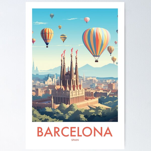 Artikel-Vorschau von BARCELONA, designt und verkauft von MarkedArtPrints.