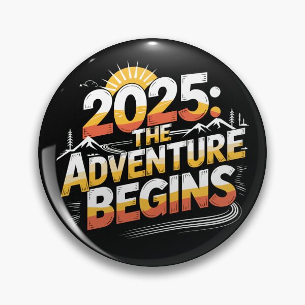 Item preview, The Adventure Begins 2025 designed and sold by beckabbooart.