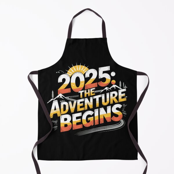 Item preview, The Adventure Begins 2025 designed and sold by beckabbooart.