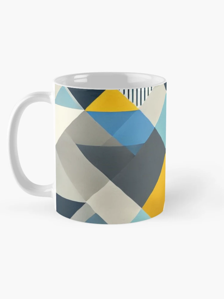 Thumbnail 5 of 6, Coffee Mug, Modern Abstract Geometric Pattern designed and sold by Rui Fernandes.