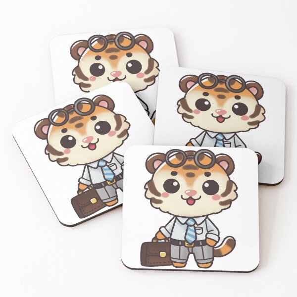 Item preview, Office Tiger with Briefcase designed and sold by PieChocolate.
