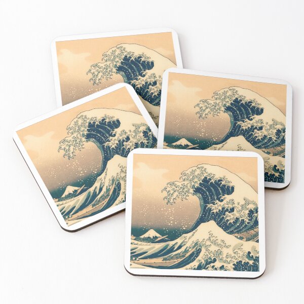 Item preview, Image of a classical Japanese style wave designed and sold by mystic-lore.