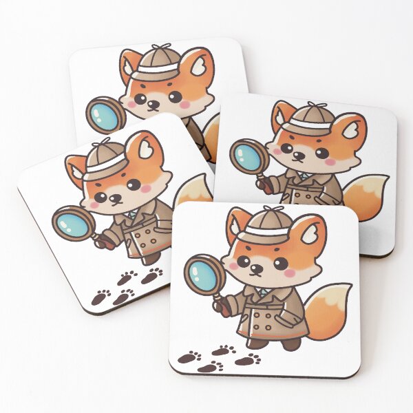 Item preview, Detective Fox on the Case designed and sold by PieChocolate.