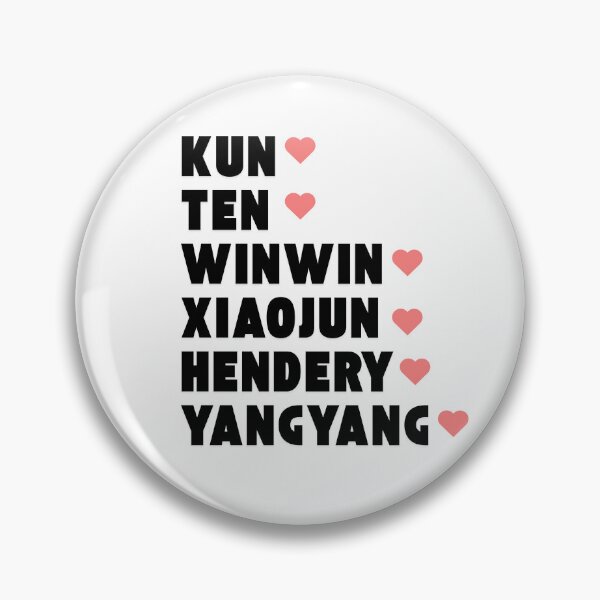 Item preview, WayV with Member Names Kpop Group Design  designed and sold by AJUNICE STUDIO.