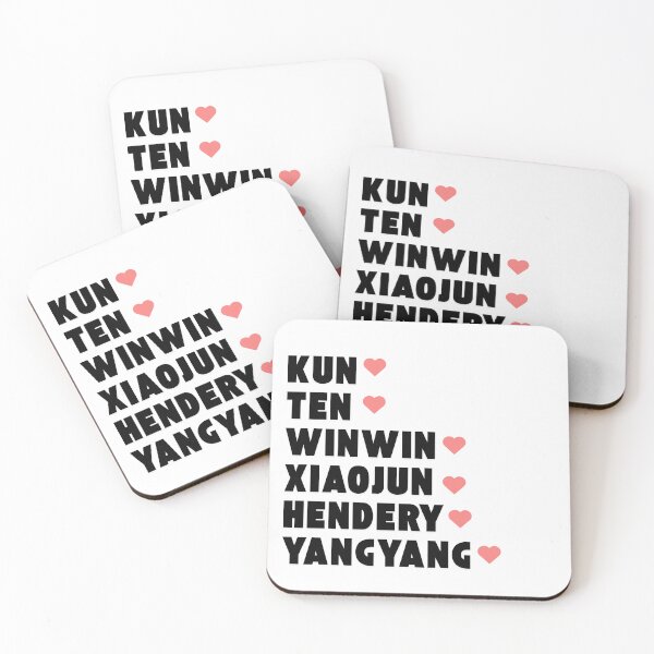 Item preview, WayV with Member Names Kpop Group Design  designed and sold by AJUNICE STUDIO.