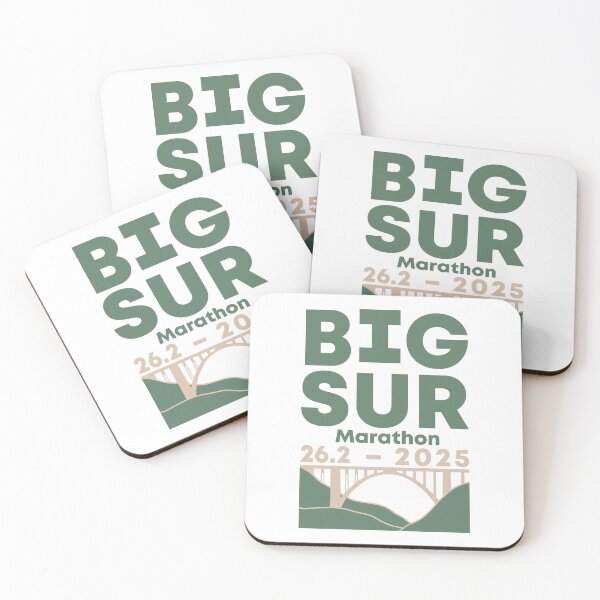 Item preview, Big Sur Marathon – 26.2 – 2025 designed and sold by Moritz Schwäble.
