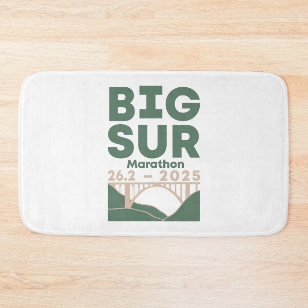 Item preview, Big Sur Marathon – 26.2 – 2025 designed and sold by Moritz Schwäble.