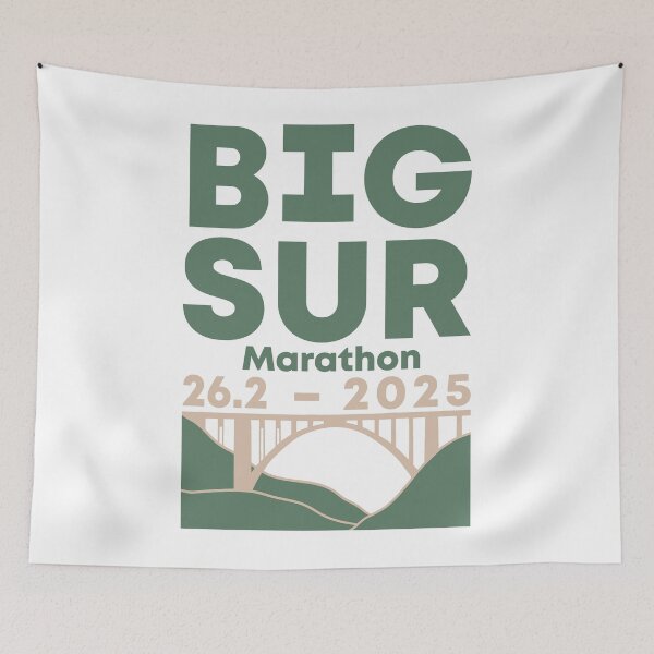 Item preview, Big Sur Marathon – 26.2 – 2025 designed and sold by Moritz Schwäble.