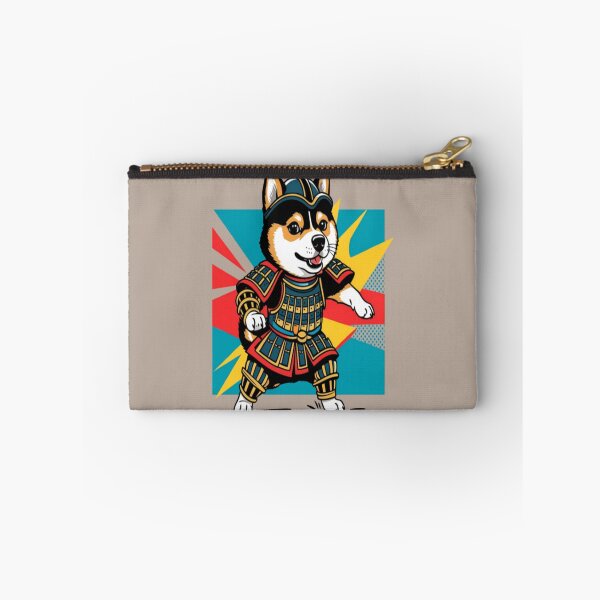 Item preview, Samurai Dog in Armor - Adorable Warrior Dog Art designed and sold by ArtsyWishesShop.