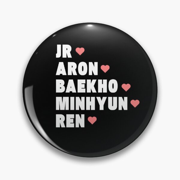 Item preview, NU’EST with Member Names Kpop Group Design  designed and sold by AJUNICE STUDIO.