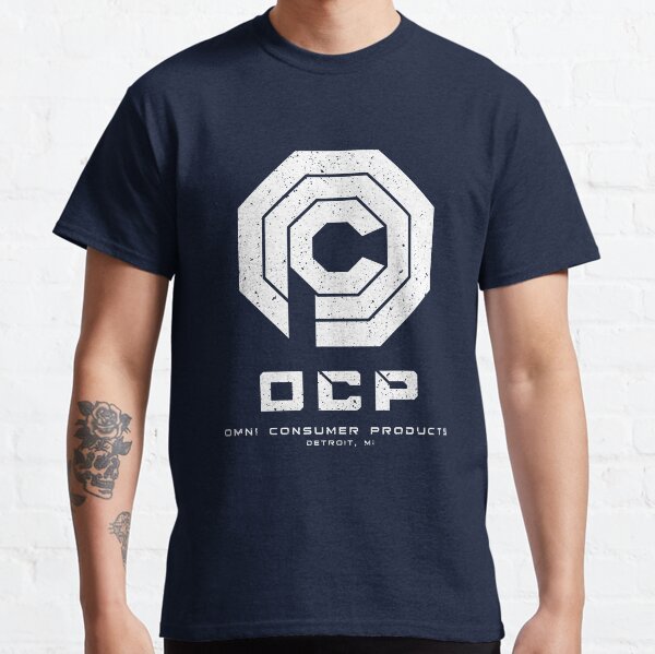 Item preview, OCP Omni Consumer Products Logo designed and sold by Nerdteeshirts05.