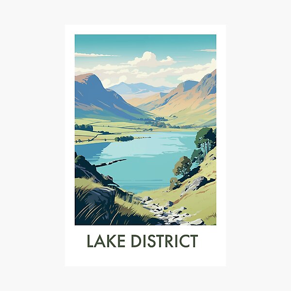 Item preview, LAKE DISTRICT designed and sold by MarkedArtPrints.