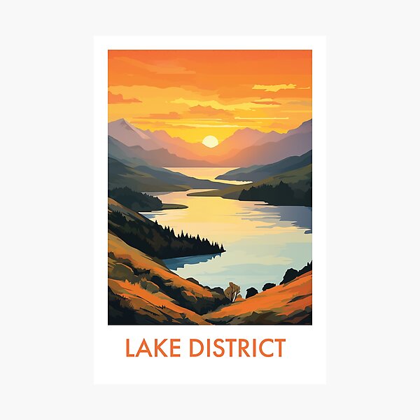 Item preview, LAKE DISTRICT designed and sold by MarkedArtPrints.