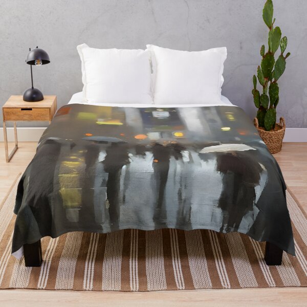 Item preview, Rainy City Street Urban designed and sold by ArtsyWishesShop.