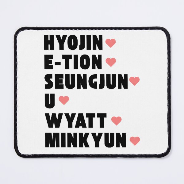 Item preview, ONF with Member Names Kpop Group Design  designed and sold by AJUNICE STUDIO.
