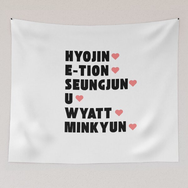 Item preview, ONF with Member Names Kpop Group Design  designed and sold by AJUNICE STUDIO.