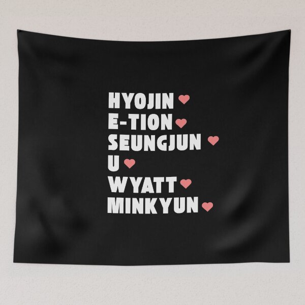 Item preview, ONF with Member Names Kpop Group Design  designed and sold by AJUNICE STUDIO.