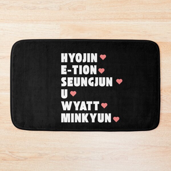 Item preview, ONF with Member Names Kpop Group Design  designed and sold by AJUNICE STUDIO.