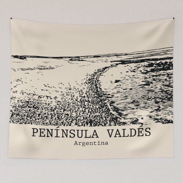 Item preview, Península Valdés - Argentina designed and sold by Lakeric Cityscapes.