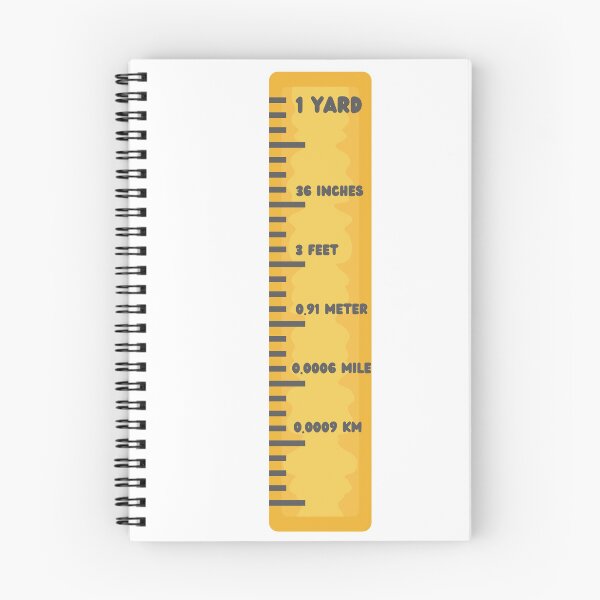 Item preview, Yard measurement conversion designed and sold by Practical Stickers.
