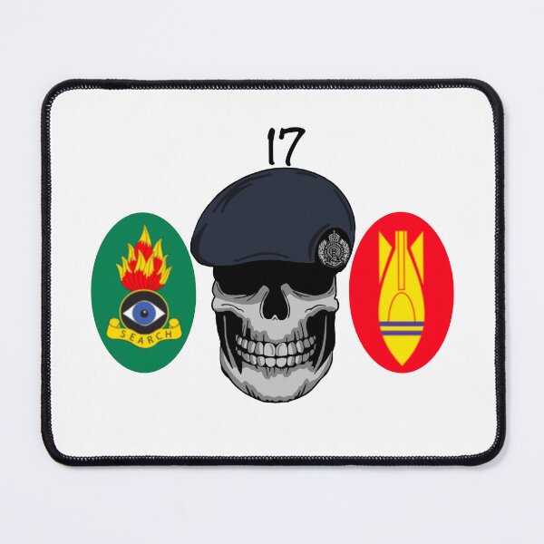 Item preview, 17 Squadron Skull Search and Bomb designed and sold by GraphicGiggles.