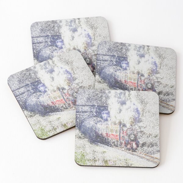 Item preview, Steam Train Through The Snow  designed and sold by Londonimages.