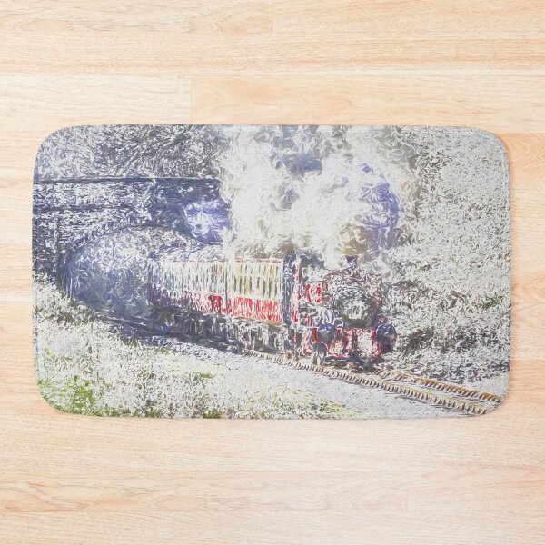 Item preview, Steam Train Through The Snow  designed and sold by Londonimages.