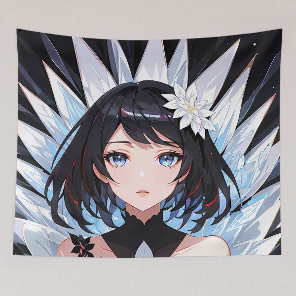 Item preview, A Shiny Flower Reacts In Merging Contrast designed and sold by Emmagium.